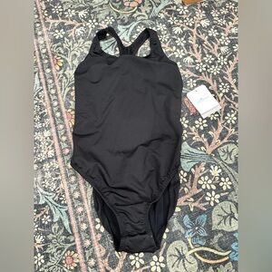 Black One-Piece Swimsuit Size XL Dolfin New With Tag